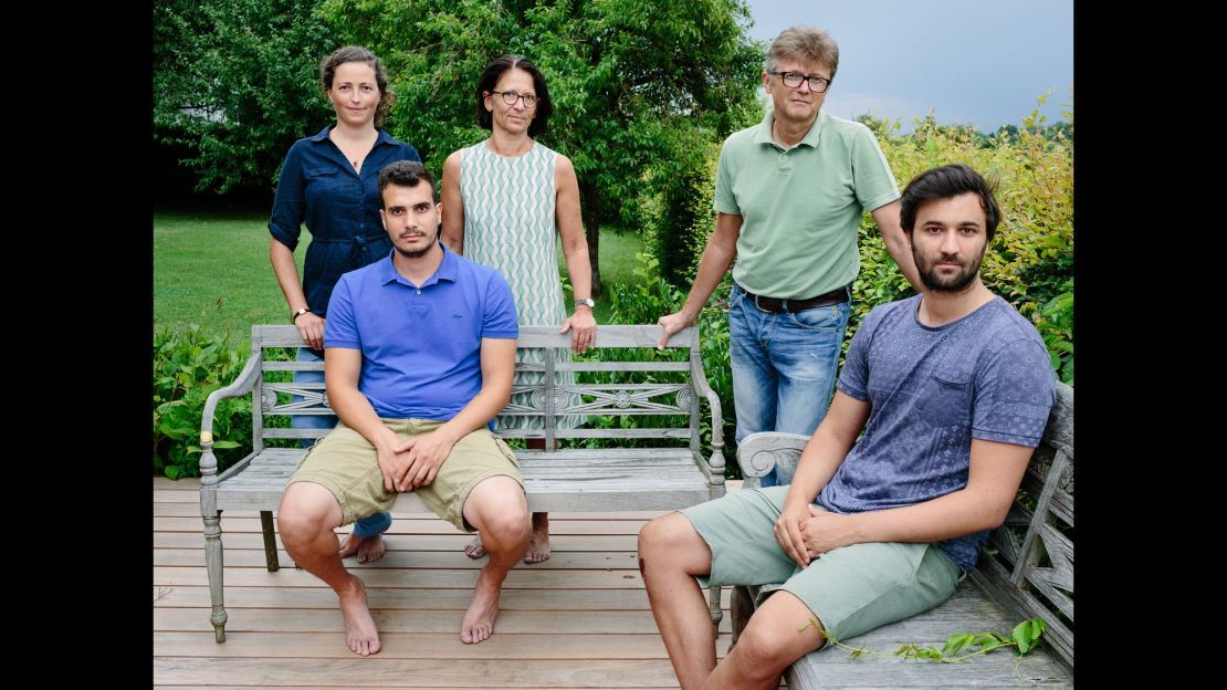 Syrian refugee and former national basketball player, Nawras Ahmadook lives with the Schamberger family in Austria.