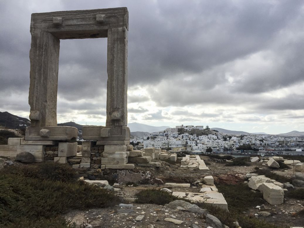 On the Greek island of Naxos, "there's a lot of delicious food. The place is, as one would expect, gorgeous. But there are surprises," Bourdain said.
