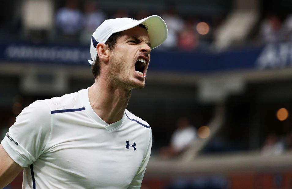 Andy Murray followed and also advanced in straight sets. But the second seed was tested by Spain's Marcel Granollers. 