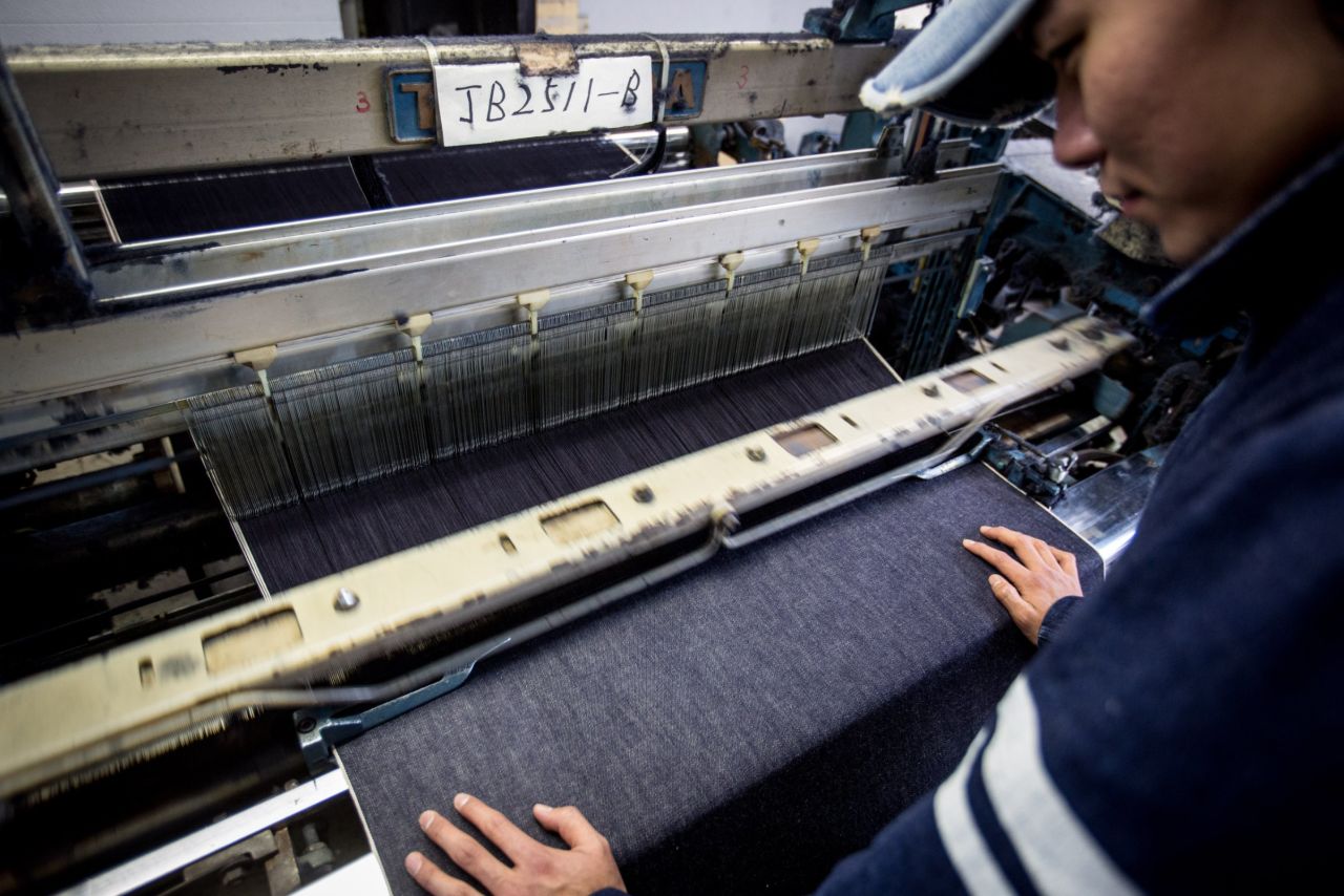 Denim in Japan is often made on old and dated machinery to create an authentic vintage feel. <br /><br />"Denim makers brought back old fabric machines which were being phased out due to technology developments over the years," says Devin Leisher, the director of the denim documentary "Weaving Shibusa." 