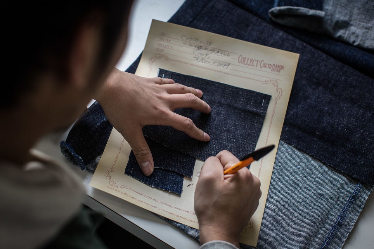 Leisher believes that it is the attention to detail that makes Japanese denim stand out. <br />"It's the dying, the cotton, the way the fabric has been treated, everything."