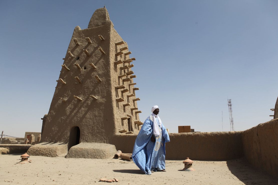 The Djinguereber mosque is one of Timbuktu's treasures.