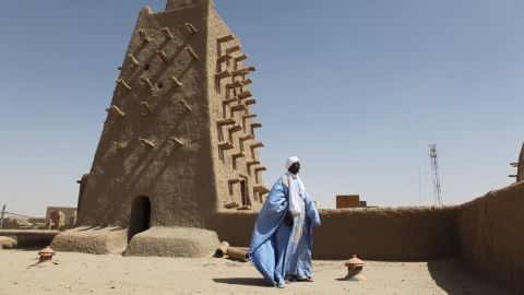 The Djinguereber mosque is one of Timbuktu's treasures.