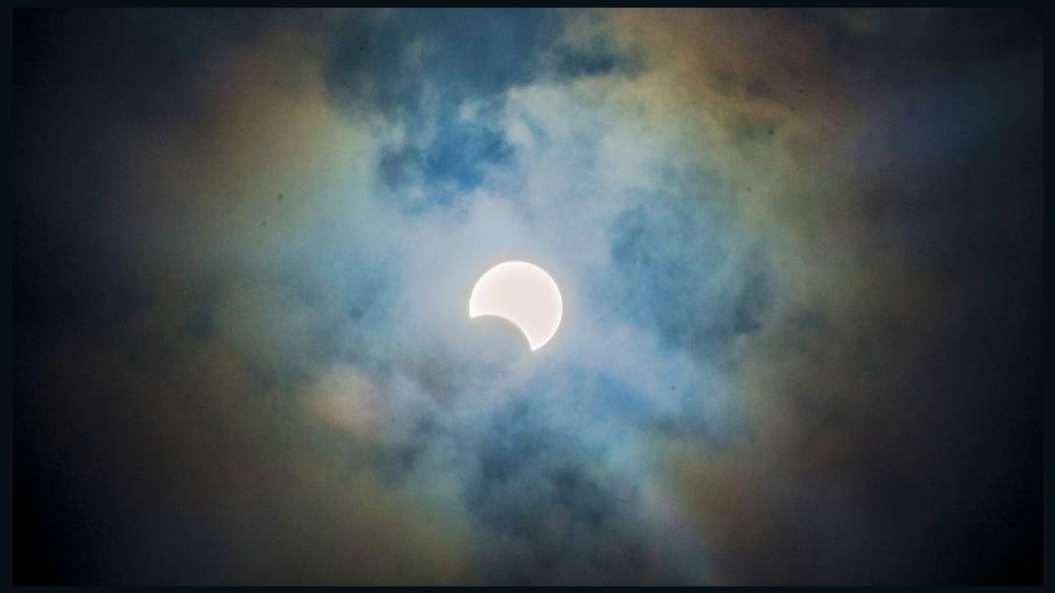 The 'ring of fire' solar eclipse graced the skies of Africa Thursday.