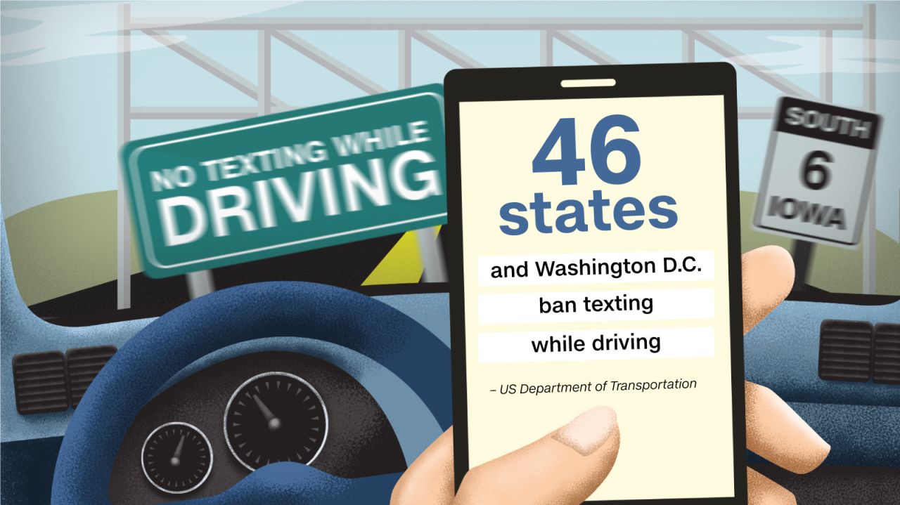 driving while distracted state