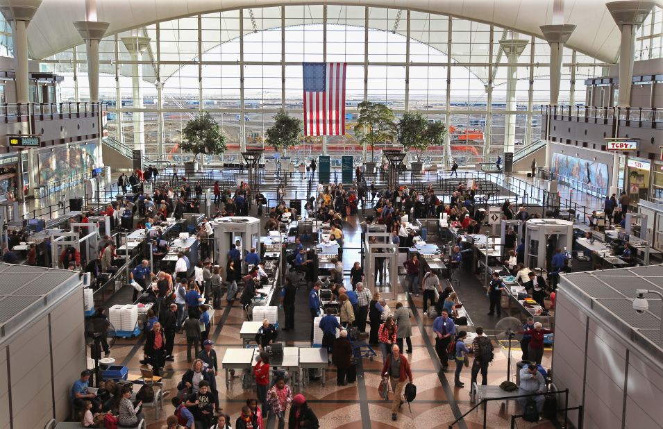 <strong>The world's busiest airports: </strong>While airline passengers might wish for less crowded airports, cities love to brag about their booming airports and the impact of flight on the local economy. Denver International Airport in the US was the 20th busiest in the world last year for passenger traffic, with more than 61 million passengers. That's according to 2017 data from Airports Council International.