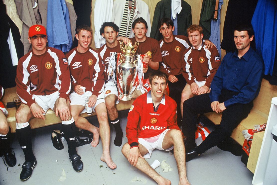 Nicky Butt, Ryan Giggs, David Beckham, Gary Neville, Paul Scholes and Phil Neville would all go on to become United regulars having progressed from the youth team under Sir Alex Ferguson.   