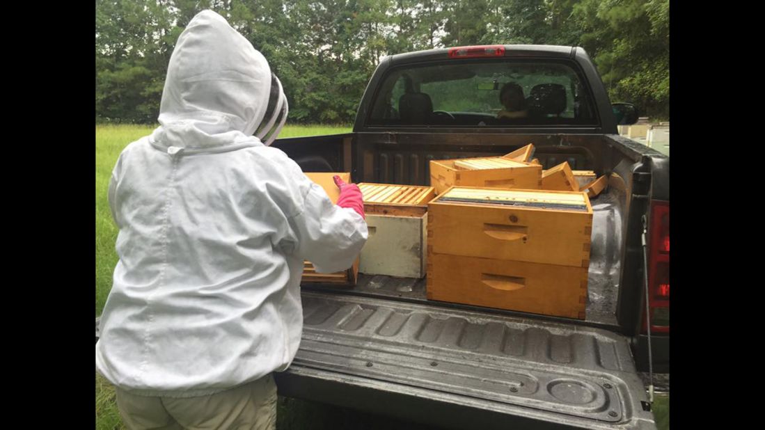 "I don't know the long term effect on my hives, the honey, the equipment," said Stanley. "I don't know if it's contaminated or not."