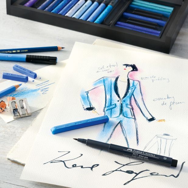 "Since I was a child in Germany, Faber-Castell has been the most famous brand, known for its especially good quality," says Lagerfeld. <br /><br />"That reputation remains just as true today, particularly for artist pencils."