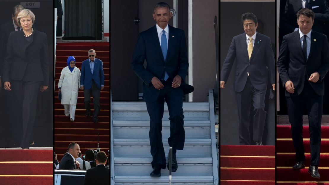 Obama denied the red carpet welcome in Hangzhou, China that other world leaders received. 