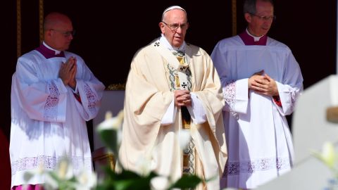 Pope Francis praised Mother Teresa as a model of compassion to Catholics worldwide.