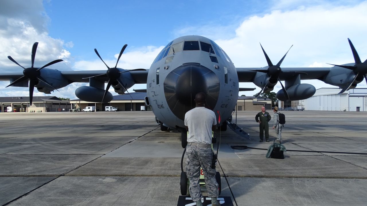 Hurricane Hunters prepare for mission