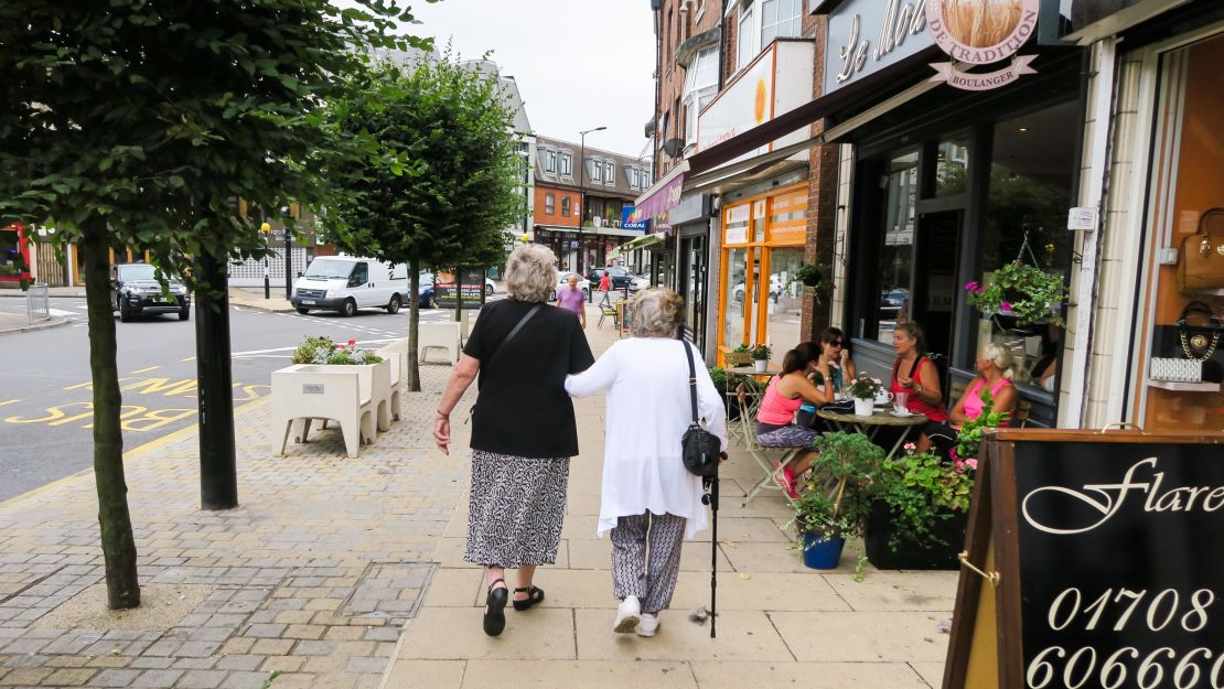 The borough of Havering has one of the oldest populations in London.
