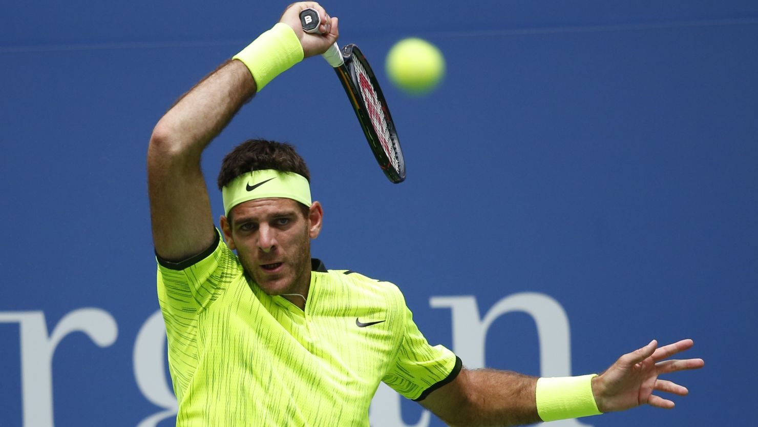 Del Potro has had a strong second half of the season with Olympic singles silver, a US Open quarterfinals spot and his first title in more than two years. 