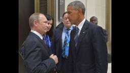 Obama and Putin met in Hangzhou.