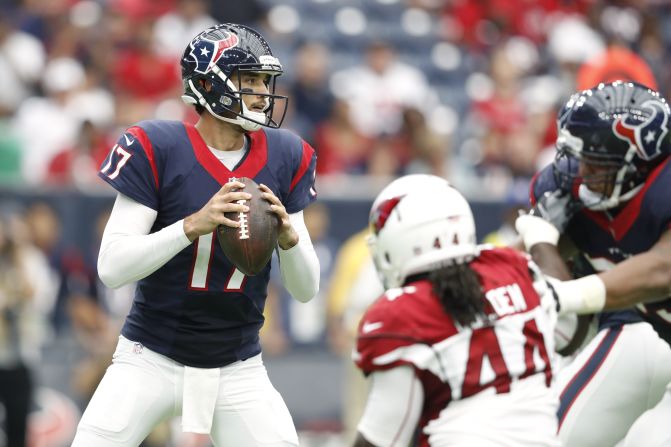 The new Houston Texans quarterback served four years as Peyton Manning's understudy in Denver, and compiled a 5-2 record as a starter when Manning went down with an injury during last year's Super Bowl season. Interestingly, Denver GM John Elway didn't see Osweiler as a permanent replacement for the retired Manning.  "He had an opportunity to make a tremendous amount of money in Houston, and for us, it just didn't fit," Elway told the Denver Post. 