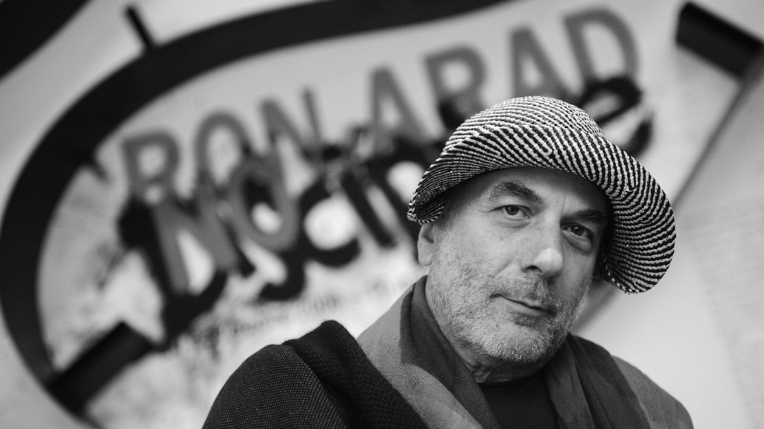 British industrial designer and architect Ron Arad