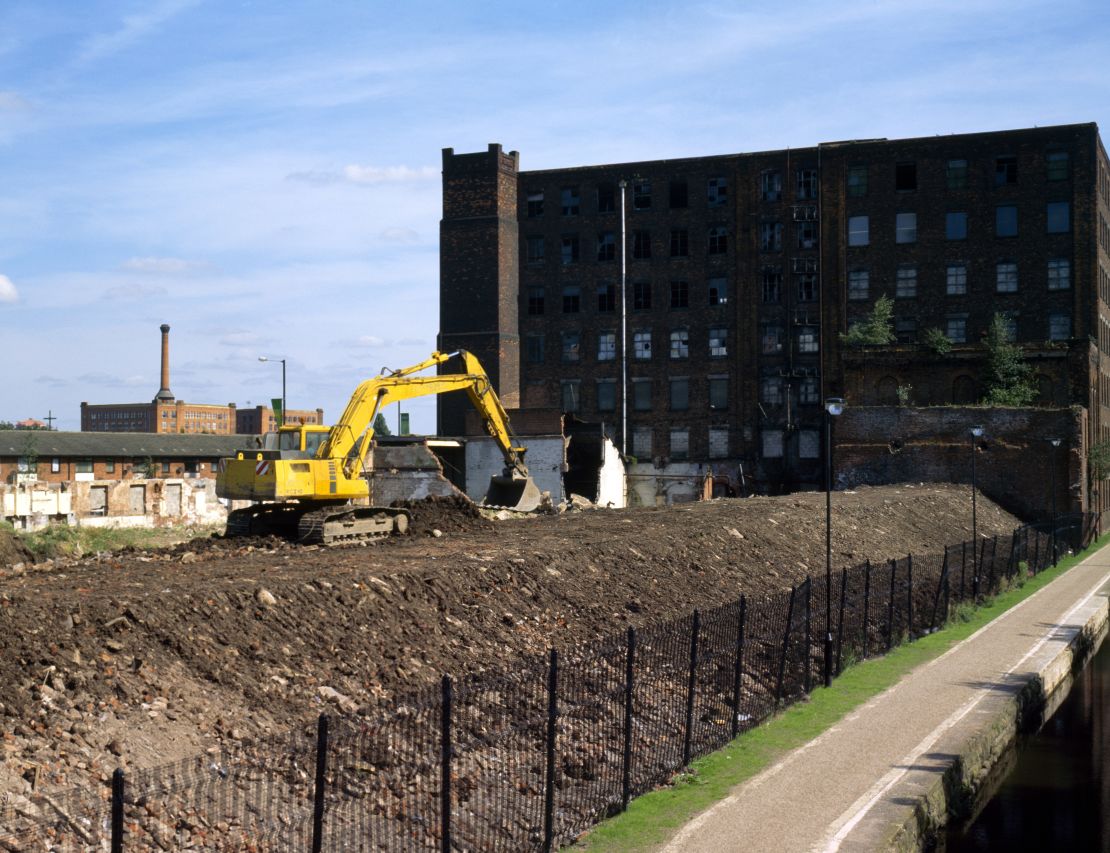 "East Manchester was all industrial, and therefore the ideal location for regeneration," Stemp tells CNN.