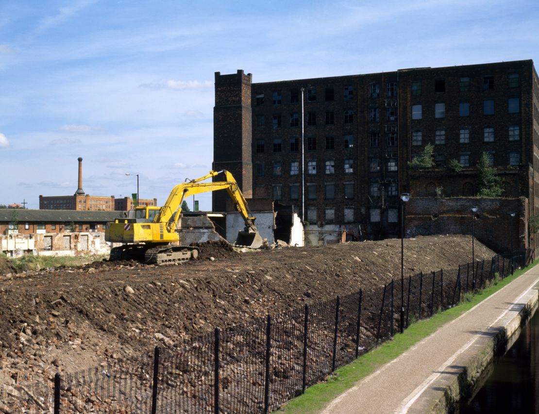 "East Manchester was all industrial, and therefore the ideal location for regeneration," Stemp tells CNN. 