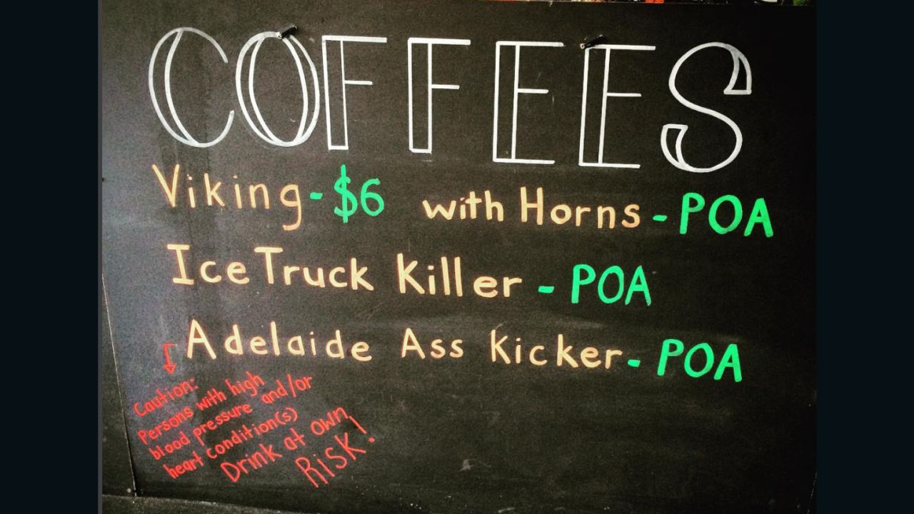 Viscous Coffee, Adelaide