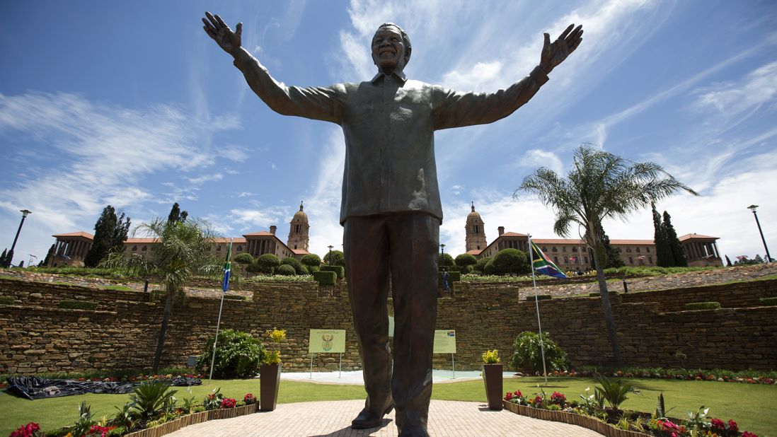 Pretoria, South Africa's administrative capital, is a showcase of the country's tumultuous history. Since 2013, a giant sculpture of Nelson Mandela has dominated the main stairway in front of the Union Buildings.