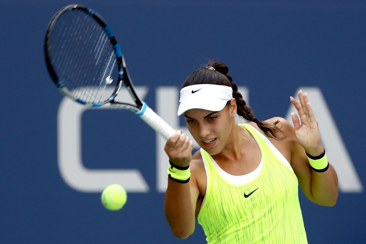 Konjuh had upset Agnieszka Radwanska a round earlier. 