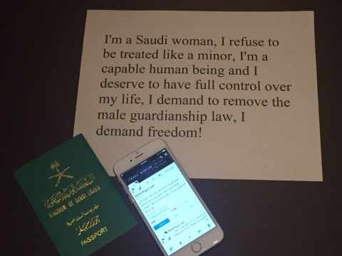 saudi arabia guardianship campaign twitter