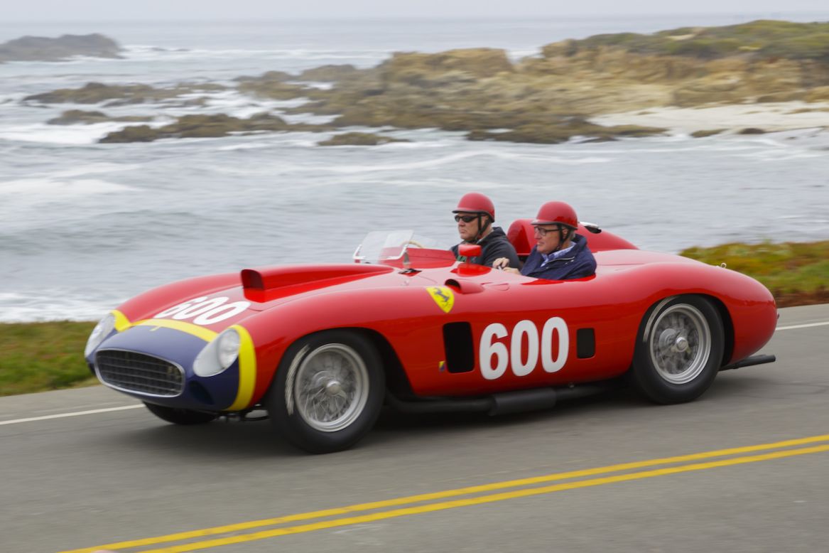 Also on the Ferrari front was this 1956 290 MM Scaglietti Spider from the collection of Les Wexner, billionaire owner of Victoria's Secret. 