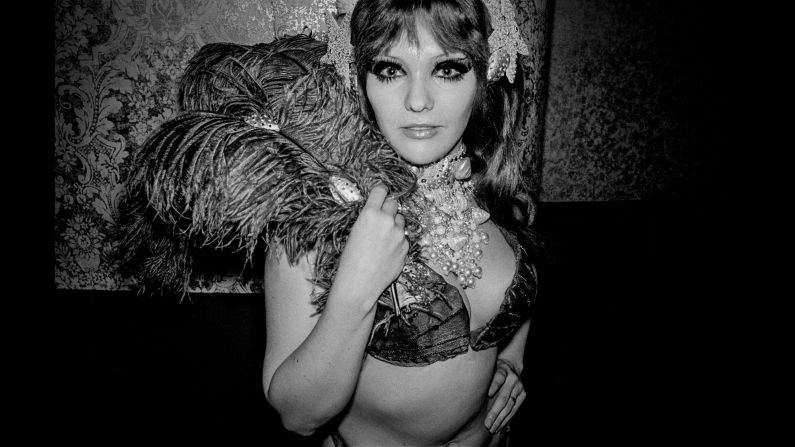 Seen here is Angelique Trouvere. She told Bernstein: "A lot of people know me, they know that old Angelique usually shows up in something outstanding. I have an ambitious nature and I wanted to be in the Gene Roddenberry 'Star Trek' movie."