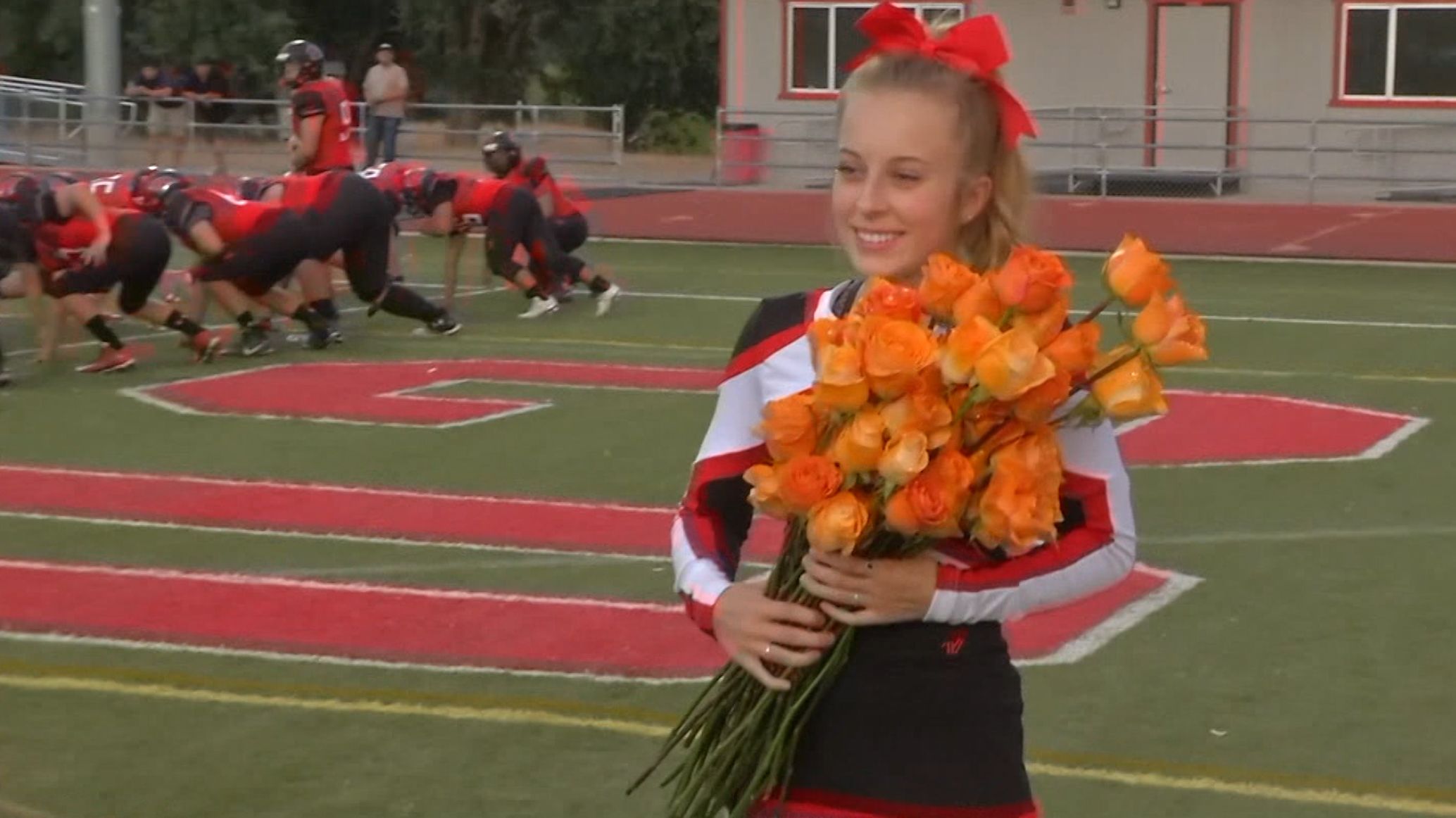 8-Year-Old Girl Battling Cancer Becomes Honorary Rams Cheerleader – NBC Los  Angeles