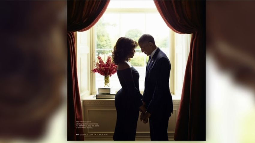 Obamas’ photos: Social media swoons at new spread on Essence | CNN