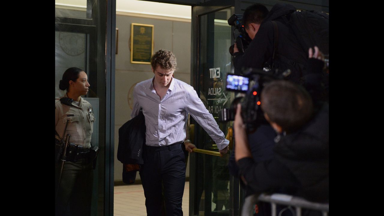 Former Stanford swimmer Brock Turner leaves the Santa Clara County Jail in San Jose, California, on Friday, September 2. Turner, who was convicted of three felonies for sexually assaulting an unconscious woman, was released from jail after <a href="http://www.cnn.com/2016/09/02/us/brock-turner-college-athletes-sentence/index.html" target="_blank">serving half of his six-month sentence.</a>