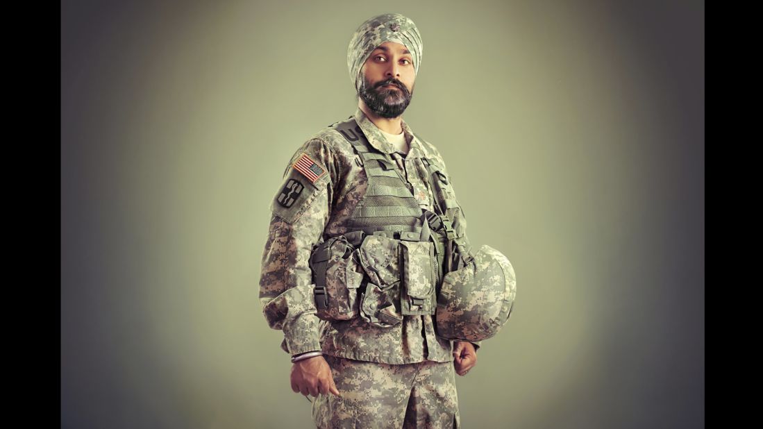 Maj. Kamaljeet Singh Kalsi was born in India but grew up in New Jersey. He was the only Sikh child in his public school and became the first Sikh American to be granted a religious accommodation to serve in the  military since a 1980s ban that prevents Sikhs from serving. Kalsi deployed to Afghanistan and now works to end religious discrimination in the military.