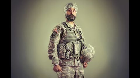 Maj. Kamaljeet Singh Kalsi was born in India but grew up in New Jersey. He was the only Sikh child in his public school and became the first Sikh American to be granted a religious accommodation to serve in the  military since a 1980s ban that prevents Sikhs from serving. Kalsi deployed to Afghanistan and now works to end religious discrimination in the military.