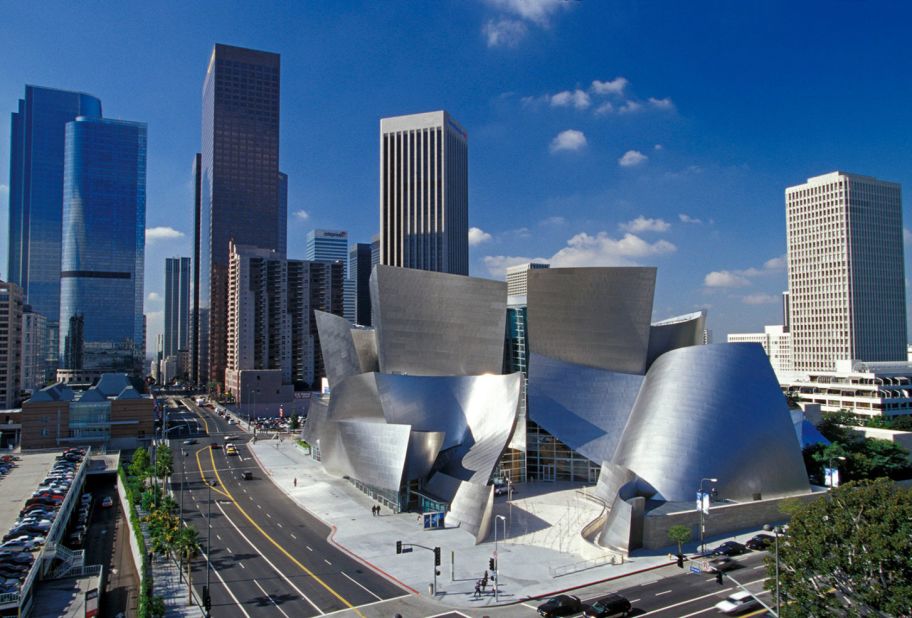 The sweeping stainless steel curves of the Frank Gehry-designed Walt Disney Concert Hall have become a landmark of Downtown LA since its opening in 2003. Sixteen years in the making, the concert hall cost twice its initial budget but ranks among the best acoustic designs in the world. In contrast to its contemporary exterior, the main auditorium is made from hardwood for better acoustic performance.