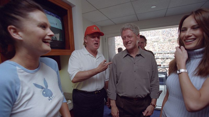 Newly Released Photos Show How Close Bill Clinton Once Was With Trump ...