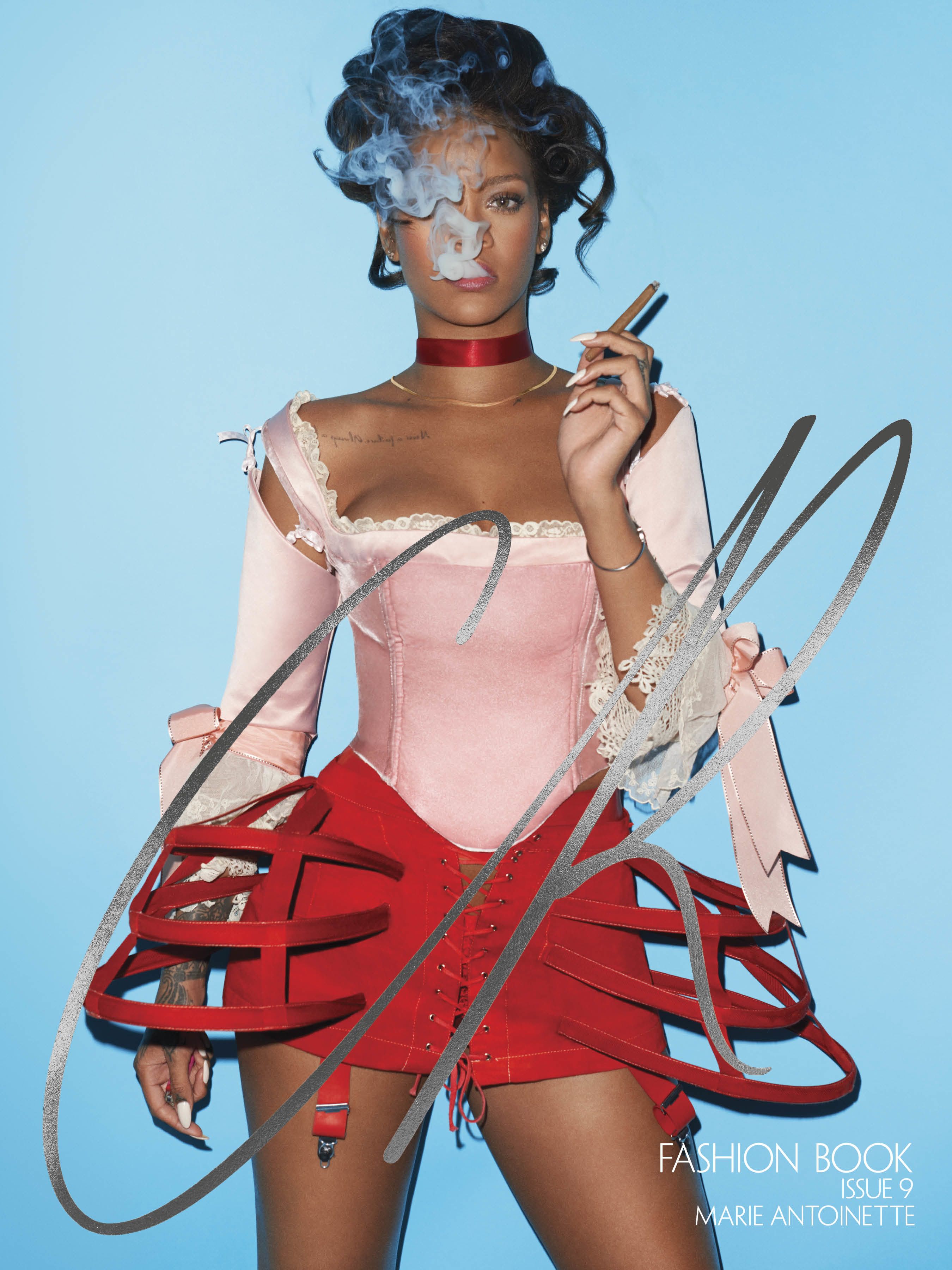 Rihanna channels Marie Antoinette in CR Fashion Book