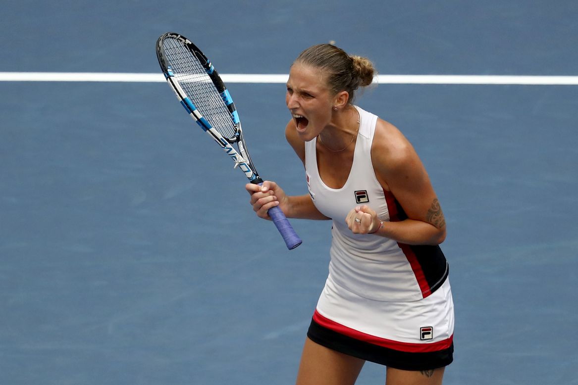 Karolina Pliskova was the player who upset Williams at the US Open en route to a maiden grand slam final. The Czech leads the women's tour in aces. 