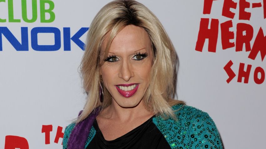 LOS ANGELES, CA - JANUARY 20:  Actress Alexis Arquette arrives at the opening night of "The Pee-wee Herman Show" in Club Nokia at L.A. Live on January 20, 2010 in Los Angeles, California.  (Photo by Kevin Winter/Getty Images)