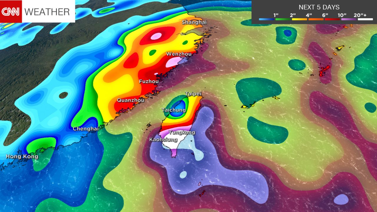 Meranti forecast: next 5 days