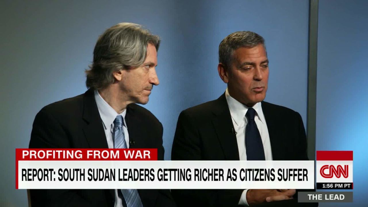 report: south sudan's leaders profit from war george clooney john prendergast tapper the lead_00020619.jpg