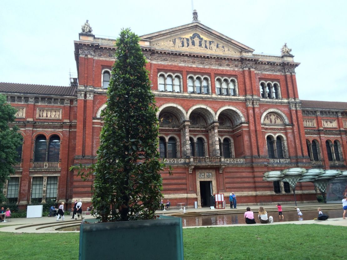 You'll find the Victoria and Albert Museum in South Kensington.