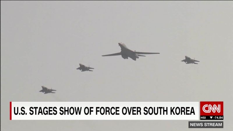 North Korea Rips US B-1 Bomber Flyover As Bluff | CNN