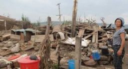 Flood in DPRK.