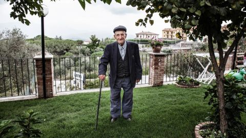 Vincenzo Baratta, 103, who also lives in Acciaroli, said there are two secrets to his long life. One is his diet; the farmer eats only once a day and avoids meat. He eats some fish and homemade pasta and has only one glass of wine per day. His other key: having "a lot of women in his life." A neighbor said he has gone through several caregivers because he made so many passes at them. 
