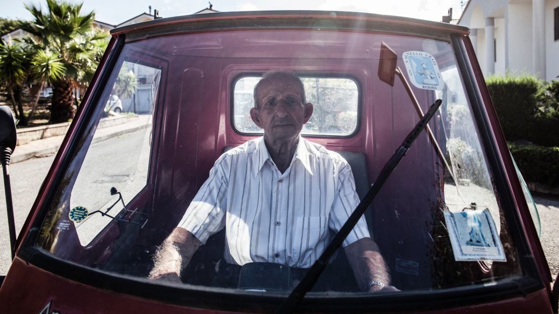 Farmer Luigi Ruocco, 98, says the secret to long life is to keep working -- and drink half a liter of red wine a day.