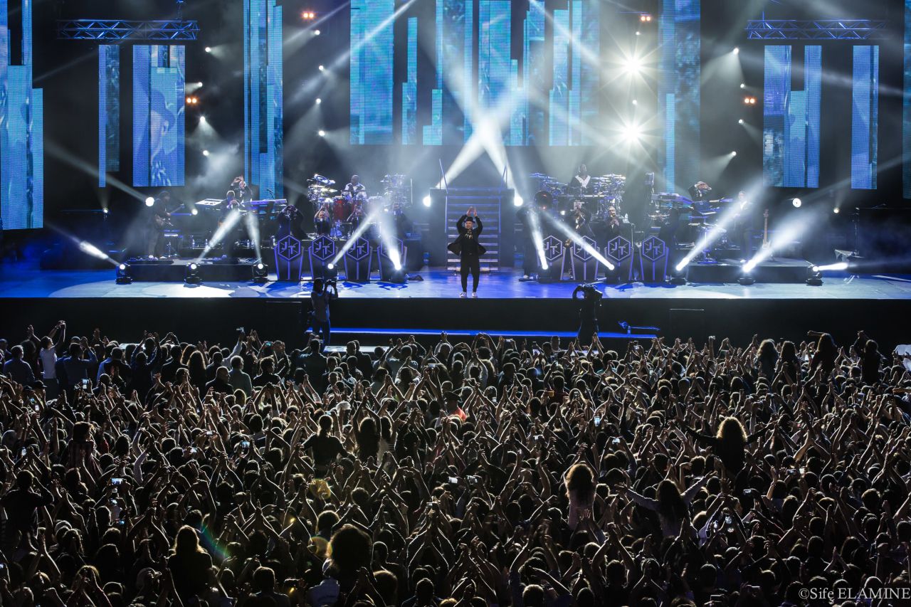 Justin Timberlake performs at Mawazine in 2014