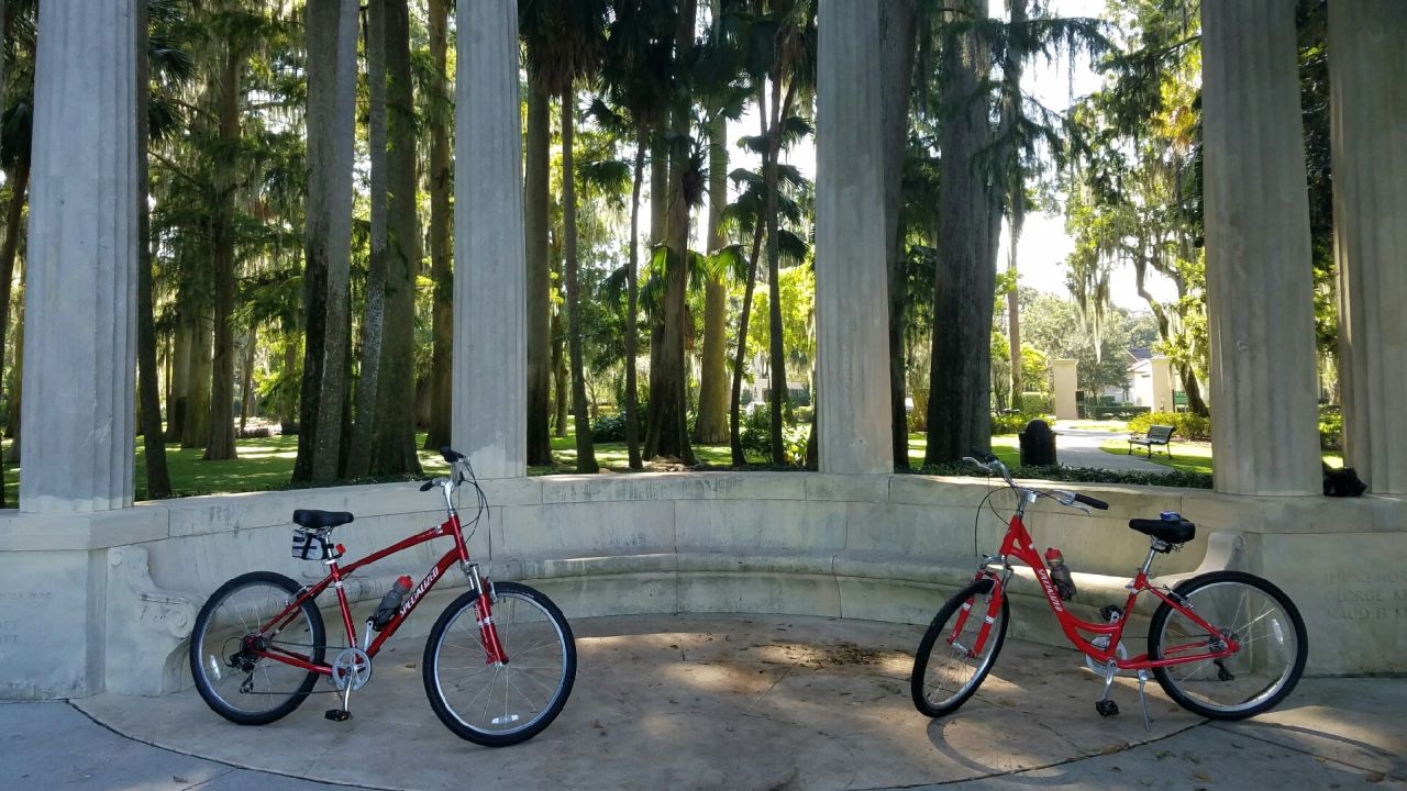 Bike tours give visitors a taste of the quieter side of Orlando.