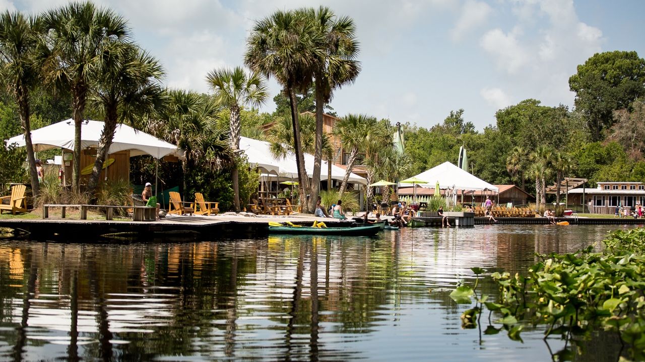 About a half hour from Orlando, Wekiva Island is a low-key refuge from amusement park crowds.