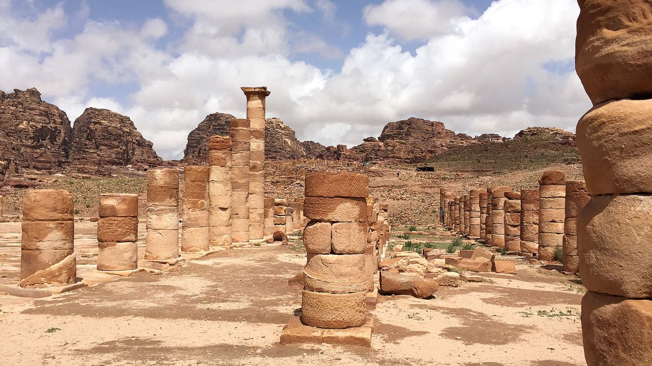 It's estimated that the Great Temple complex spans 7,000 square meters.